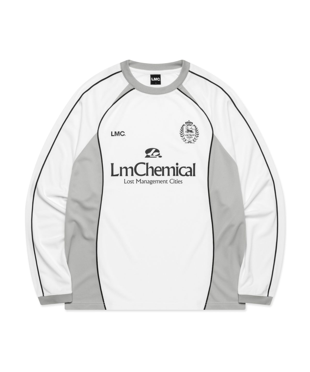 엘엠씨(LMC) CHEMICAL SOCCER LONG SLV JERSEY white