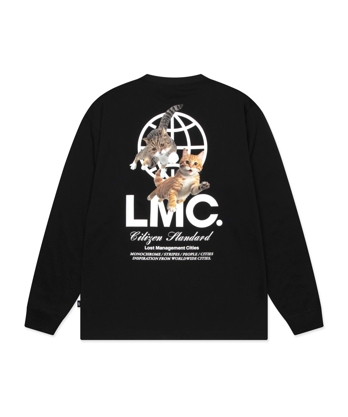 엘엠씨(LMC) FLYING CATS LONG SLV TEE black