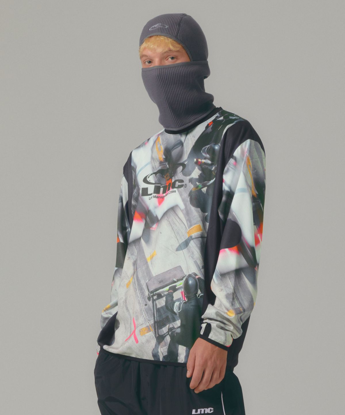 엘엠씨(LMC) OVAL AOP LONG SLV JERSEY gray