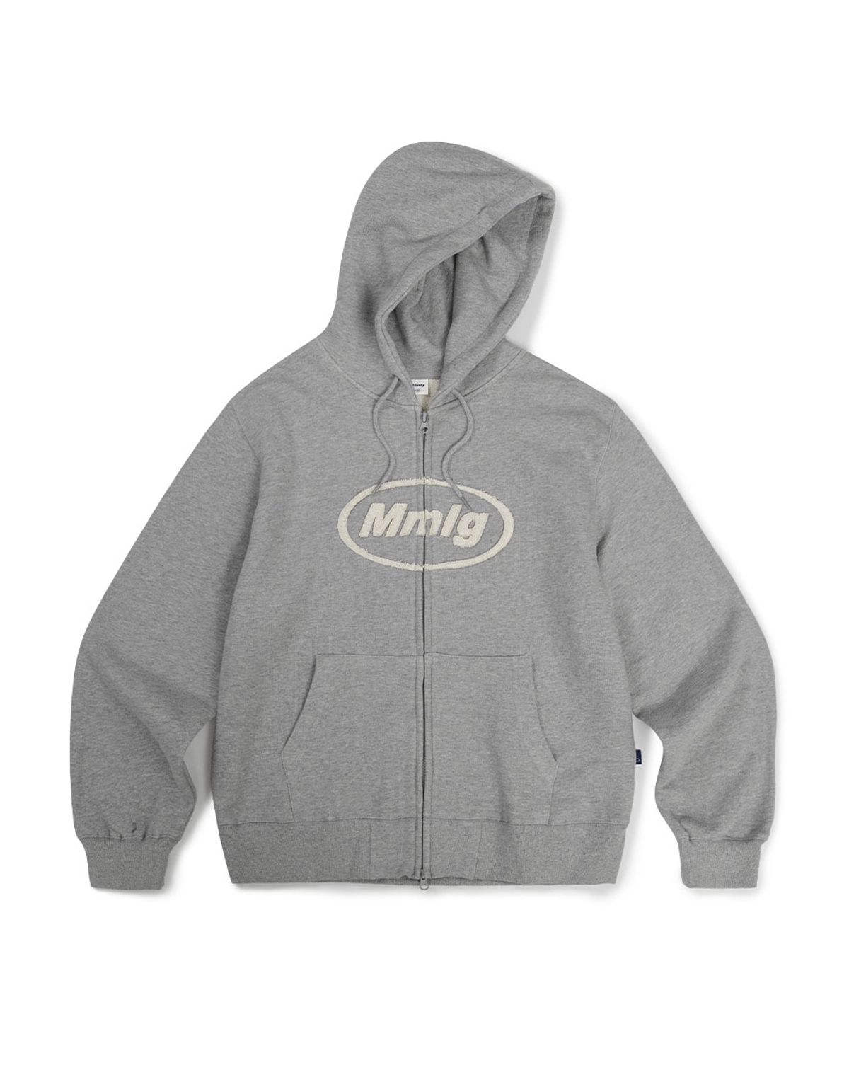 엠엠엘지(MMLG) [Mmlg] OPACITY HOOD ZIPUP (EVERY GREY)