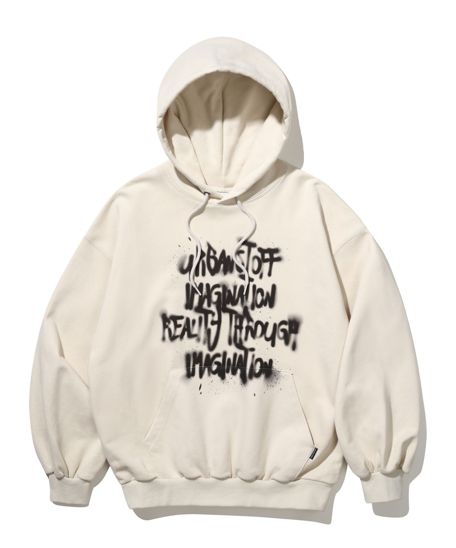 URBANSTOFF ユニセックス Scribble Paint フーディー PB MUSINSA | URBANSTOFF Scrubble Paint Hoodie (Powder Blue)