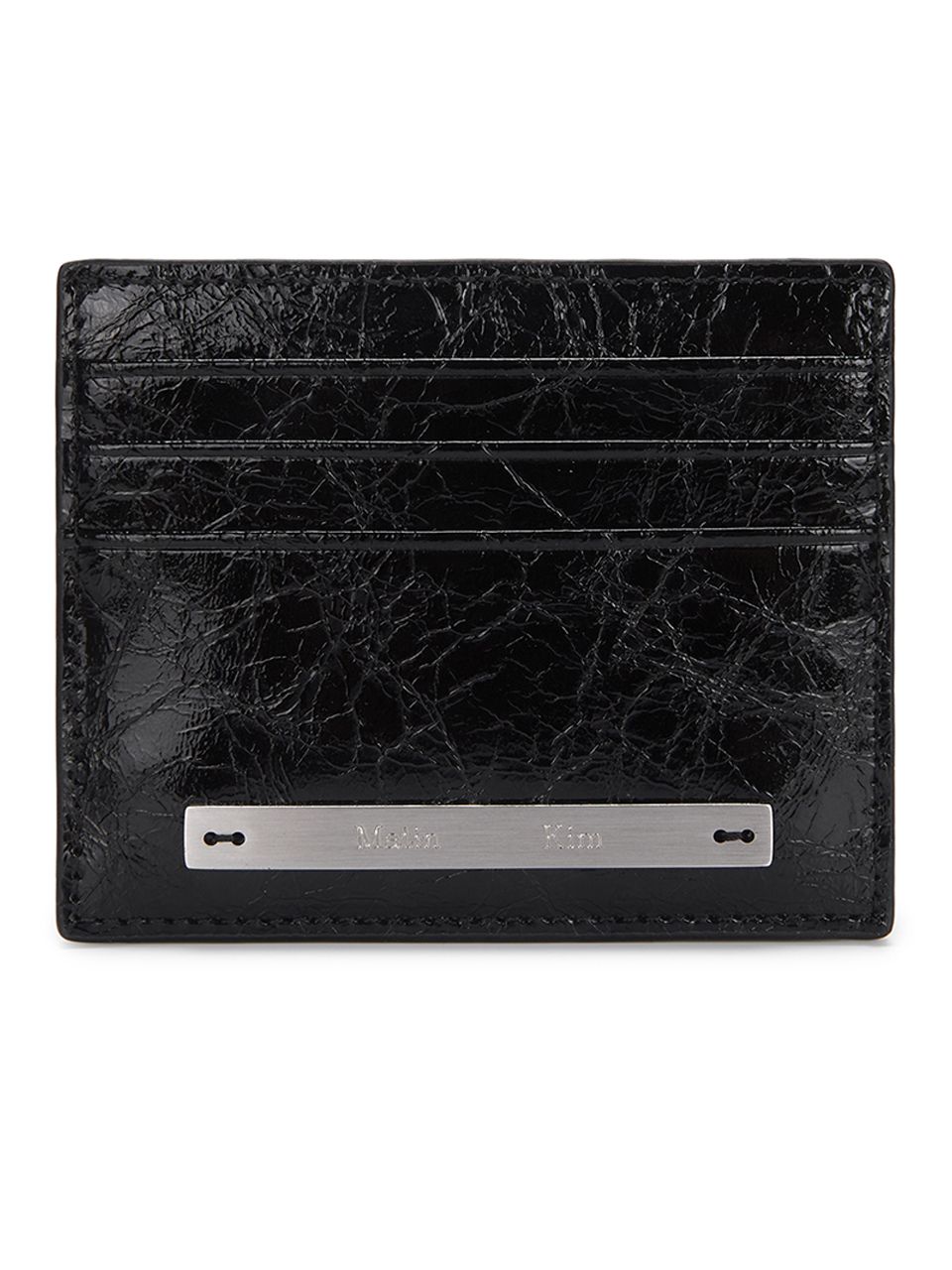 ★Matin Kim★GLOSSY SLIM L CARD HOLDER★大人気★ MUSINSA | MATIN KIM GLOSSY SLIM METAL CARD HOLDER IN BLACK