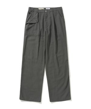 SUMMER LESLIE LAYERED DT COTTON PANTS #1