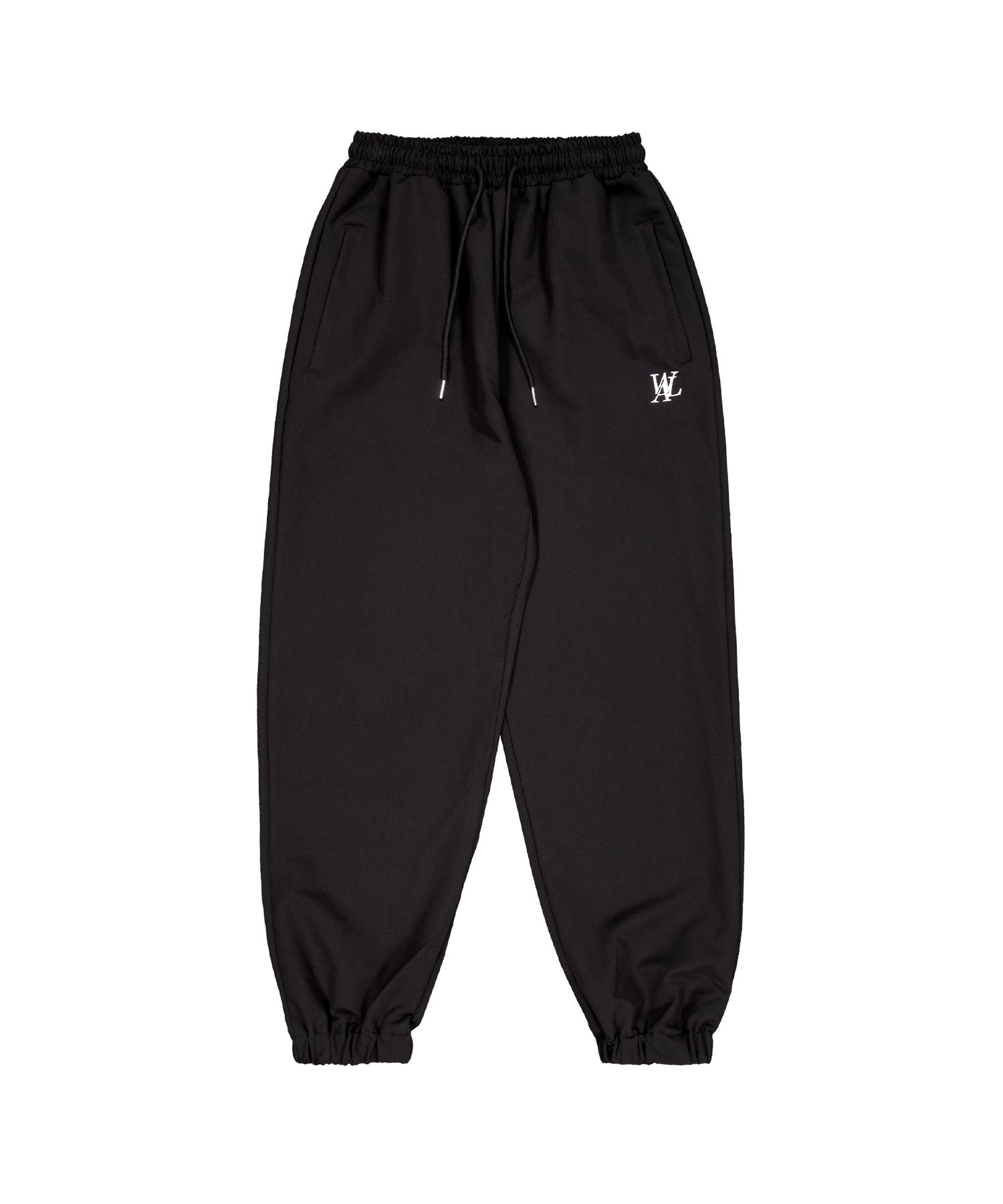 ★送料・関税込★WOOALONG★WAL Signature summer jogger pants MUSINSA | WOOALONG WAL Signature summer jogger pants - BLACK