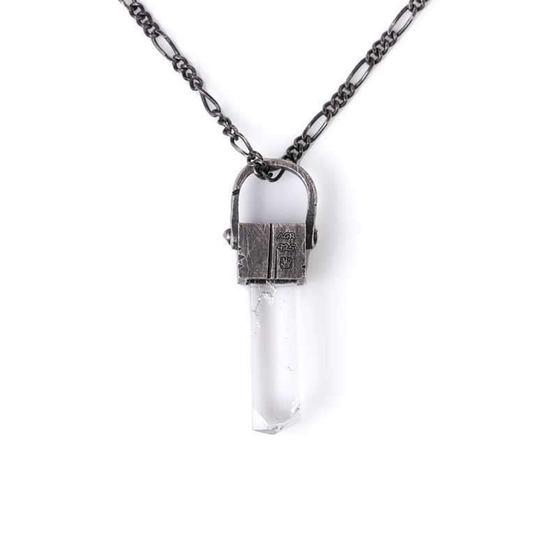 Square Quartz Necklace