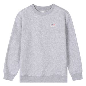 USA 로고 맨투맨(K243TS001P) 멜란지 그레이