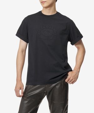 빅 EKD 코튼 반소매 티셔츠 - 블랙 / 8095104