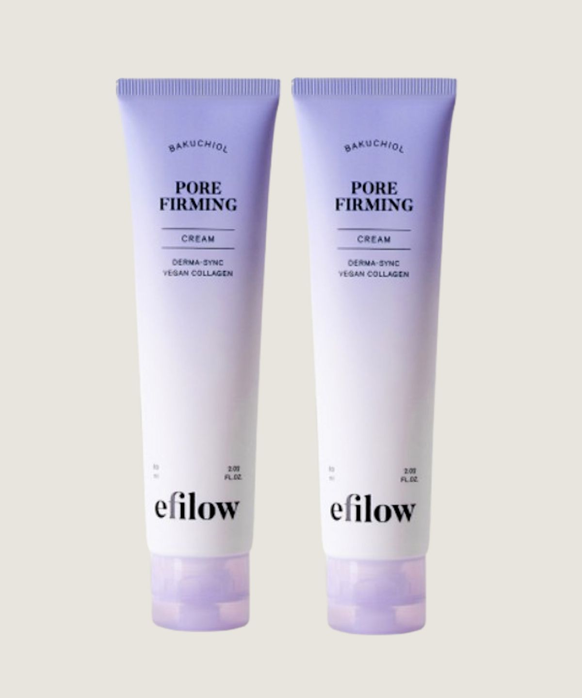 에필로우(EFILOW) [2개세트] 바쿠치올1% 모공수축 저분자콜라겐 탄력 크림 60ml