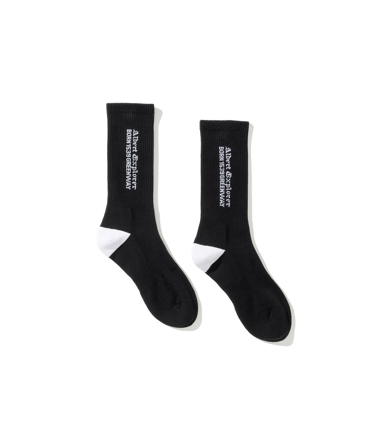유니폼브릿지(UNIFORM BRIDGE) ae logo sports socks black