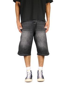 블랙 클래식 데님 쇼츠