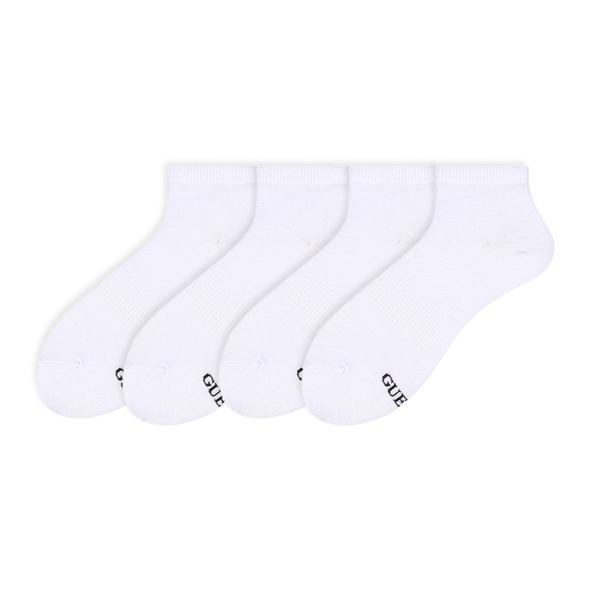 게스 양말(GUESS SOCKS) 바닥글씨로고 단목 4족