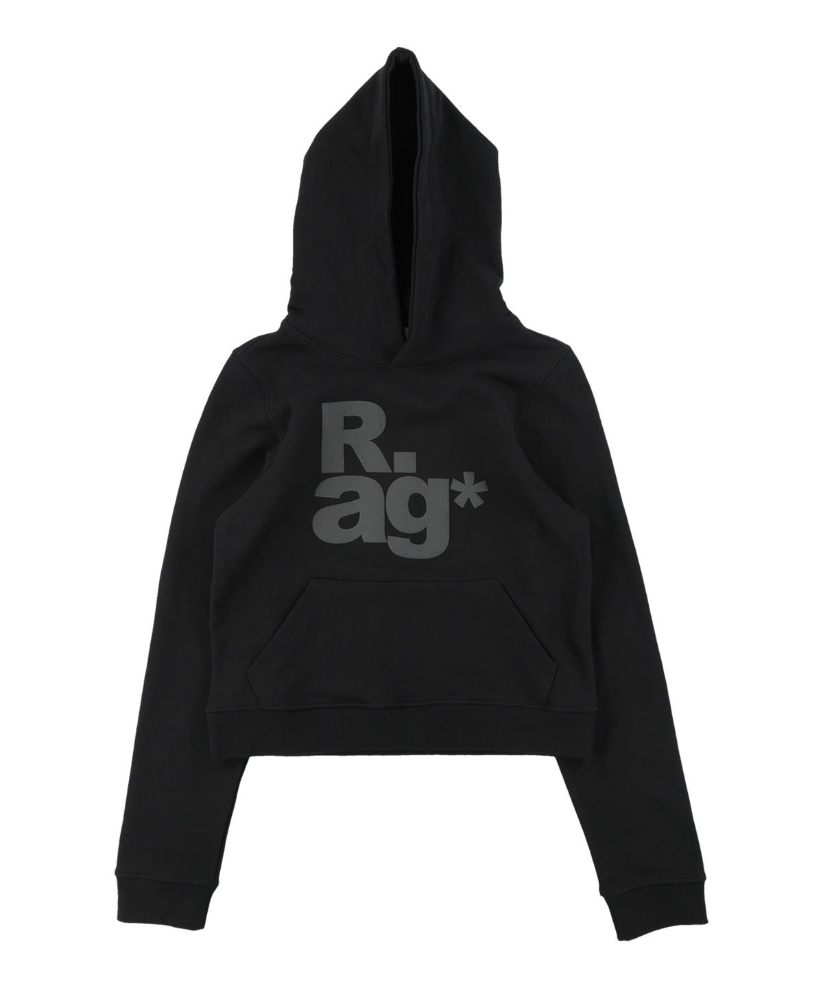 더콜디스트모먼트(THE COLDEST MOMENT) (w) TCM rag hoodie (black)
