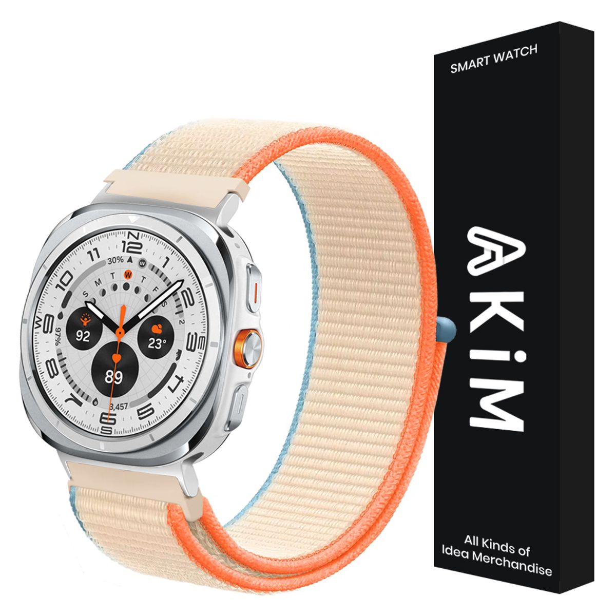 아킴(AKIM) 갤럭시워치 울트라 스트랩 델프 스포츠루프 밴드 47mm