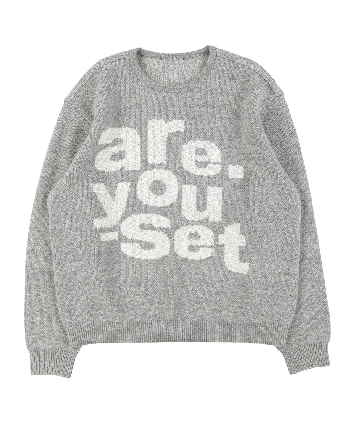 더콜디스트모먼트(THE COLDEST MOMENT) TCM are knit (grey)