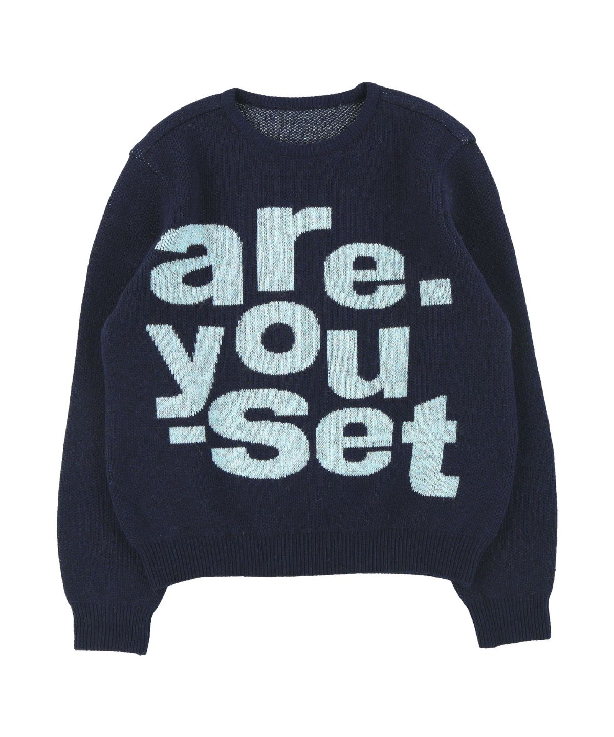더콜디스트모먼트(THE COLDEST MOMENT) TCM are knit (navy)