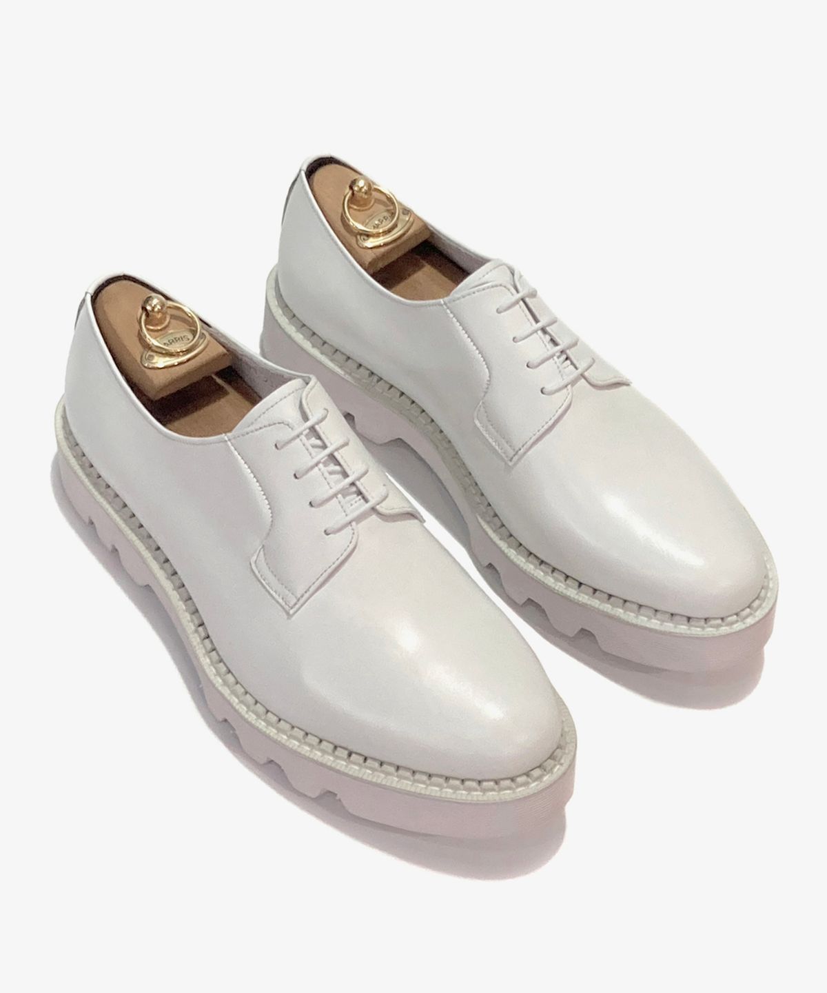 조앤슈(JOENSHOE) 클린 오버솔 워커 화이트