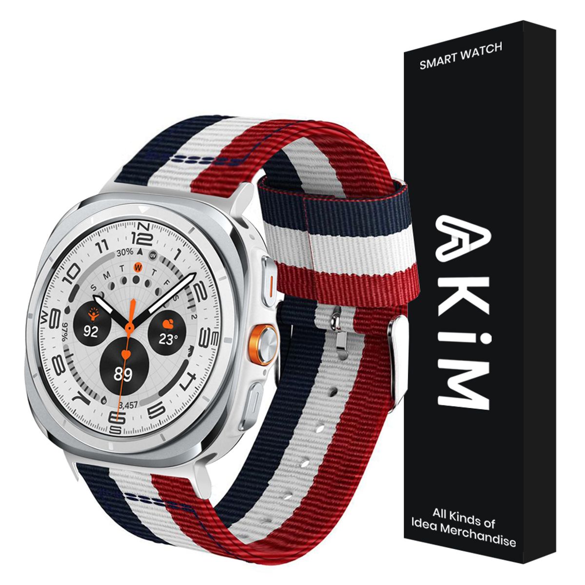 아킴(AKIM) 갤럭시워치울트라 스트랩 코넬 나토밴드 47mm