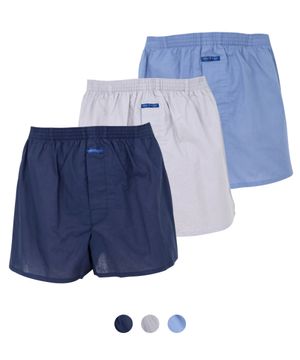 [3PACK] 남자 분리형 메쉬 순면 트렁크 사각팬티