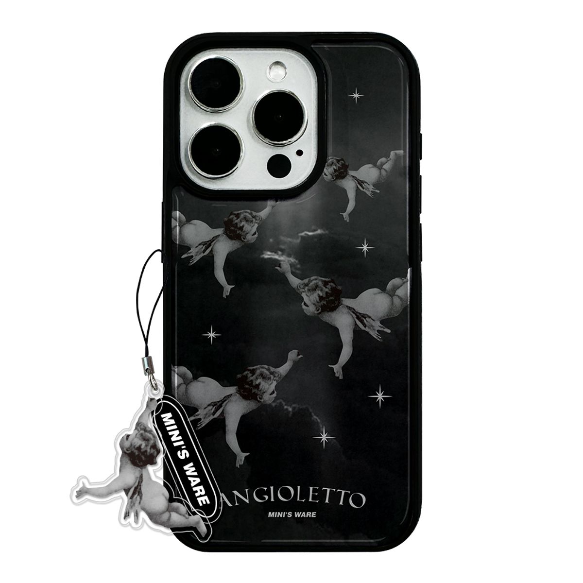 미니스웨어(MINI'S WARE) [아이폰17추가] Angel Epoxy Case_Angel Sky