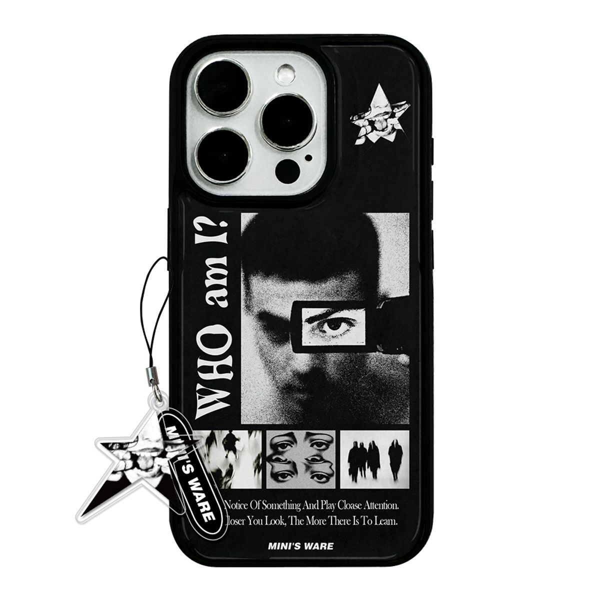 미니스웨어(MINI'S WARE) [아이폰17추가] Rockstar Epoxy Case_Who am I
