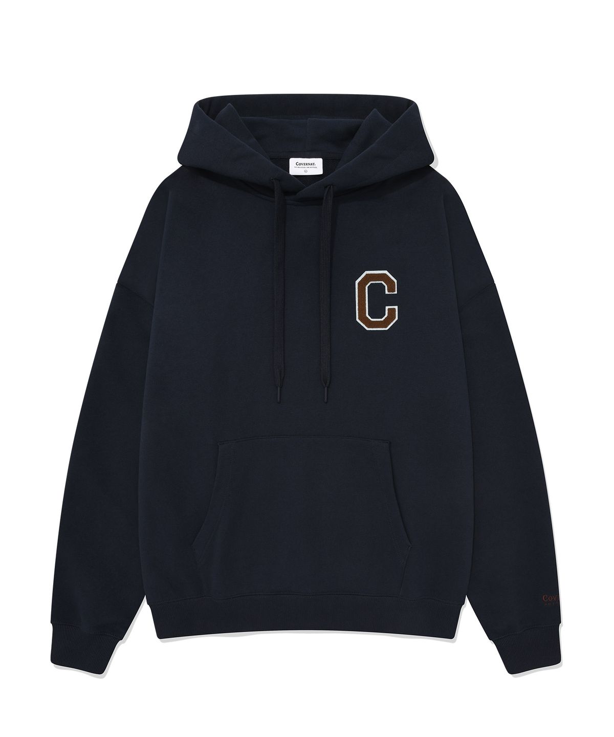 커버낫(COVERNAT) C 로고 후디 네이비