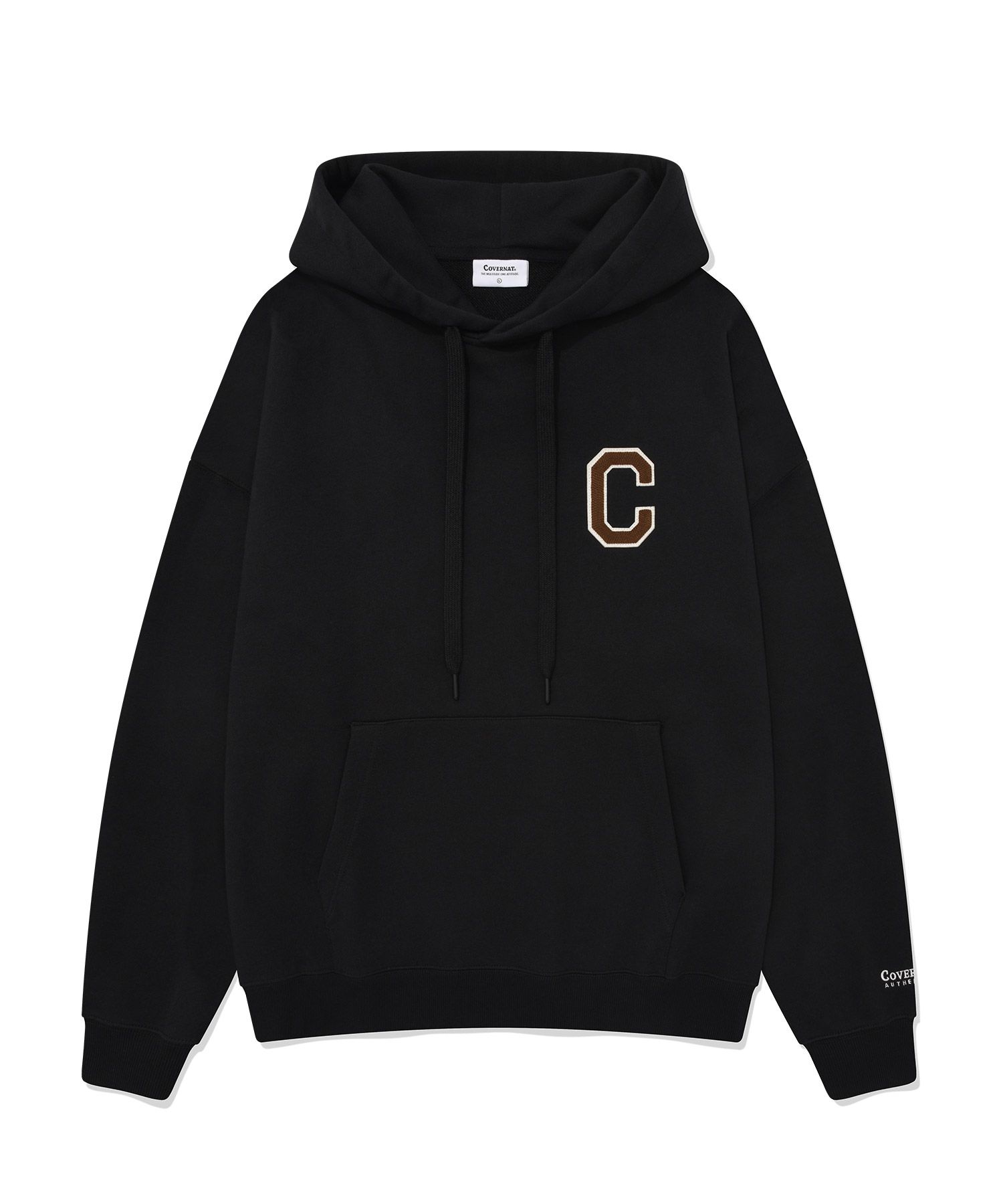 パーカー・フーディ COVERNAT C Logo Hoodie Black MUSINSA | COVERNAT C Logo Hoodie Black