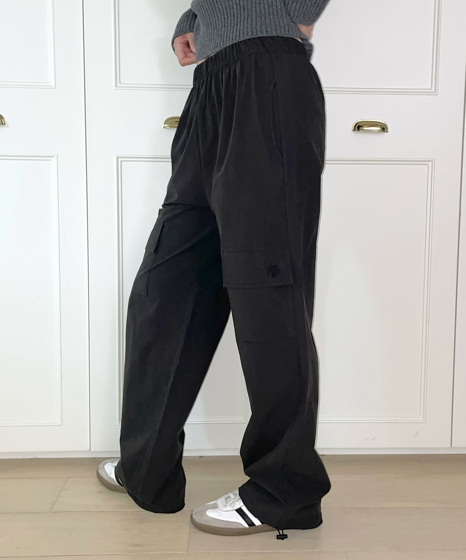 MUSINSA | MUAHMUAH Pigment Cargo Banding Pants [2color]