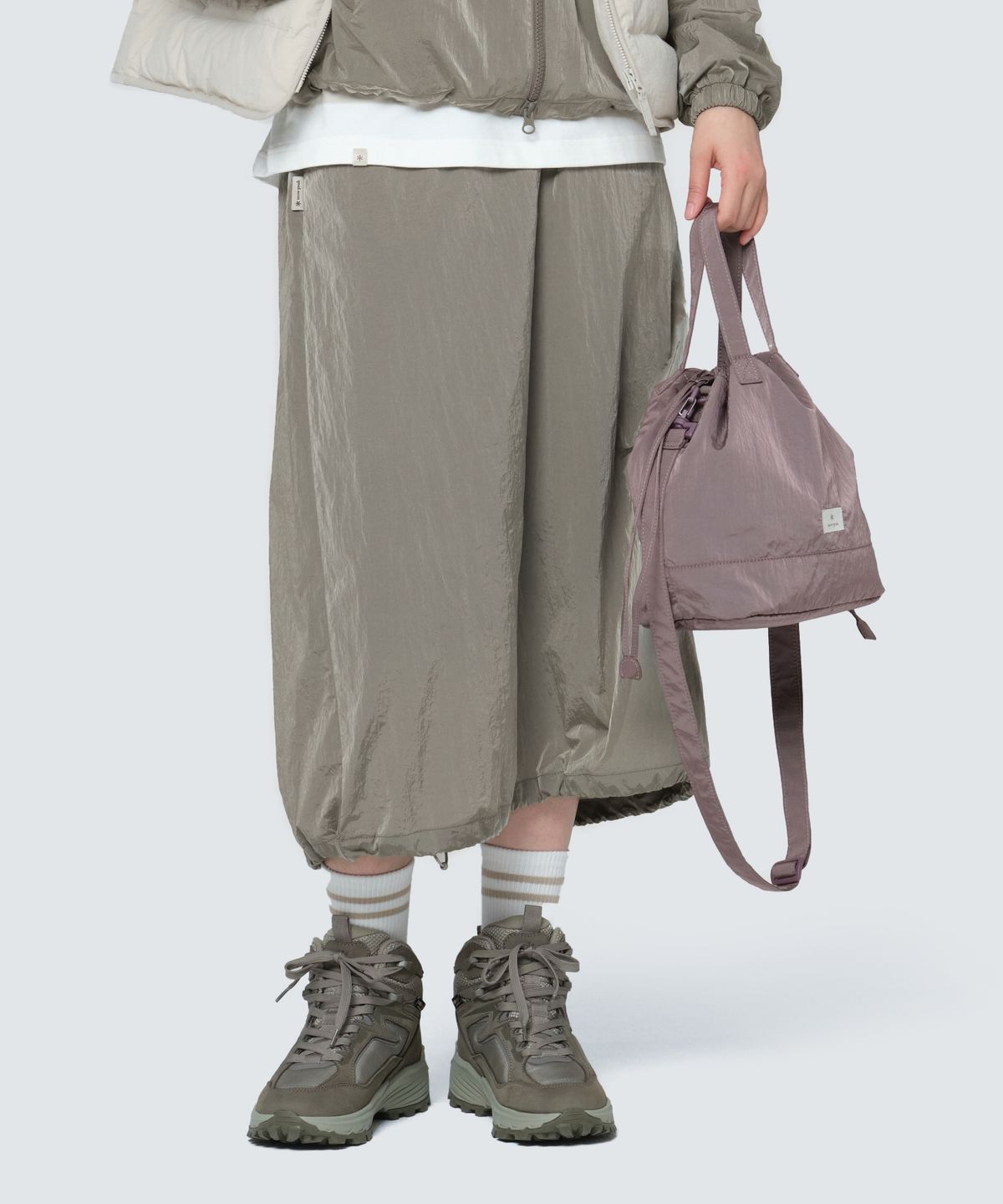 스노우피크 어패럴(SNOWPEAK APPAREL) 브라이트 버킷백 (S24FWFBB72) Dusty Violet