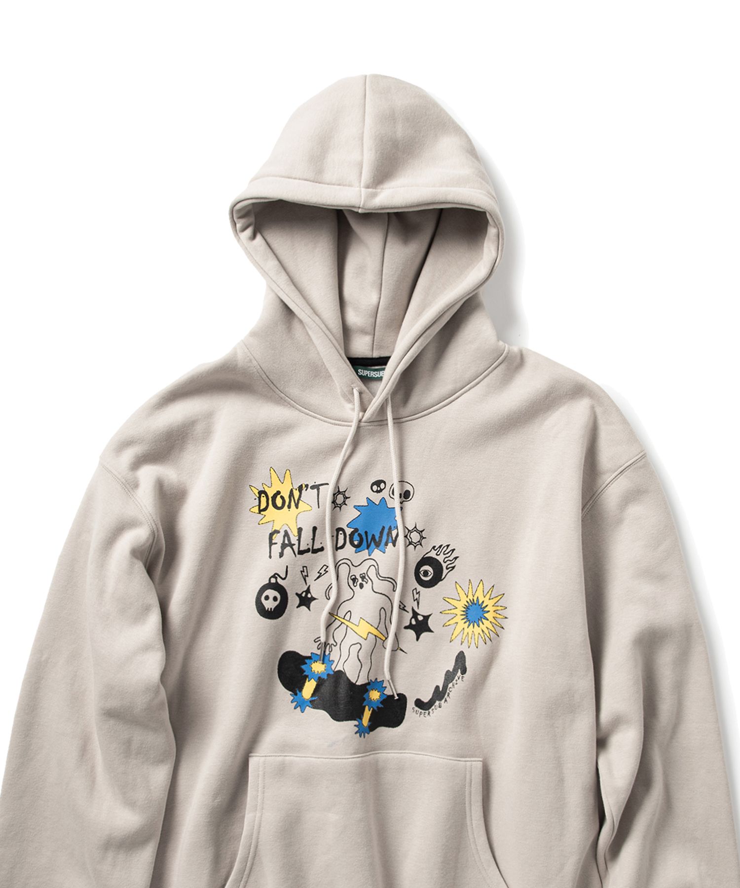 ★SUPERSUB★ Don Fall Down Hoodie Beige EAZRHWER MUSINSA | SUPERSUB Don Paul Down Hoodie - Beige