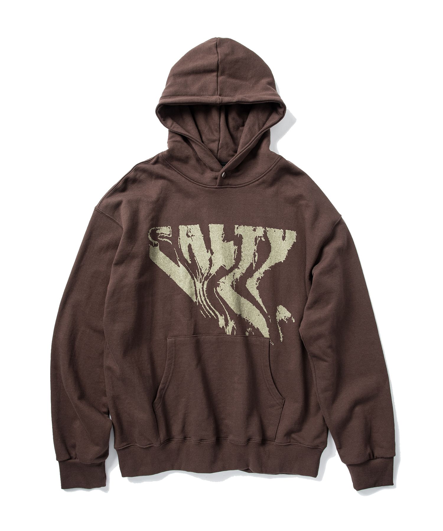 ★SUPERSUB★ Salty Snap Button Hoodie Brown ERR MUSINSA | SUPERSUB Salty Snap Button Hoodie - Brown