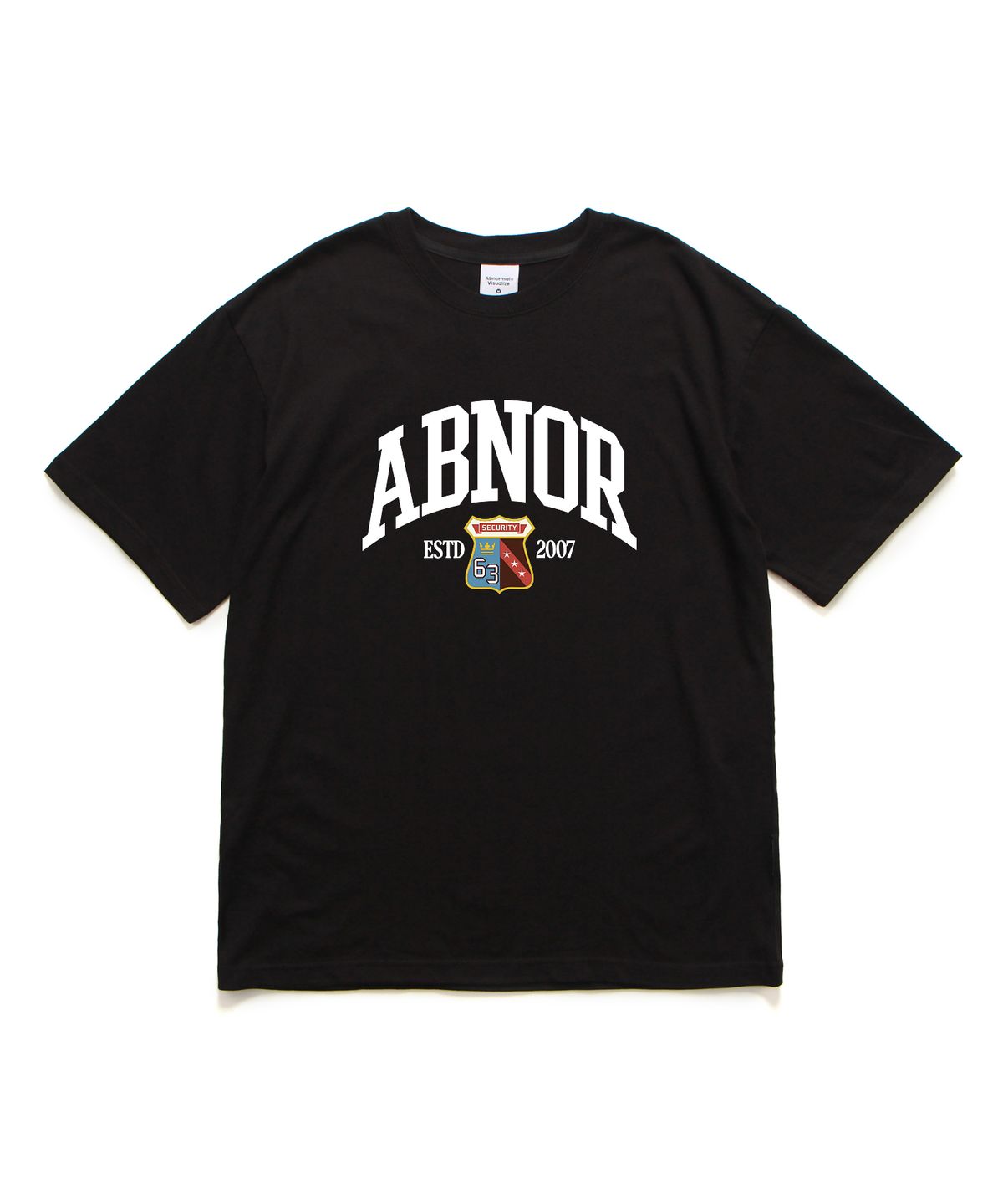 앱놀머씽(ABNORMALTHING) ATC 쉴드 티셔츠 블랙 (ATC SHIELD T-SHIRT BLACK)