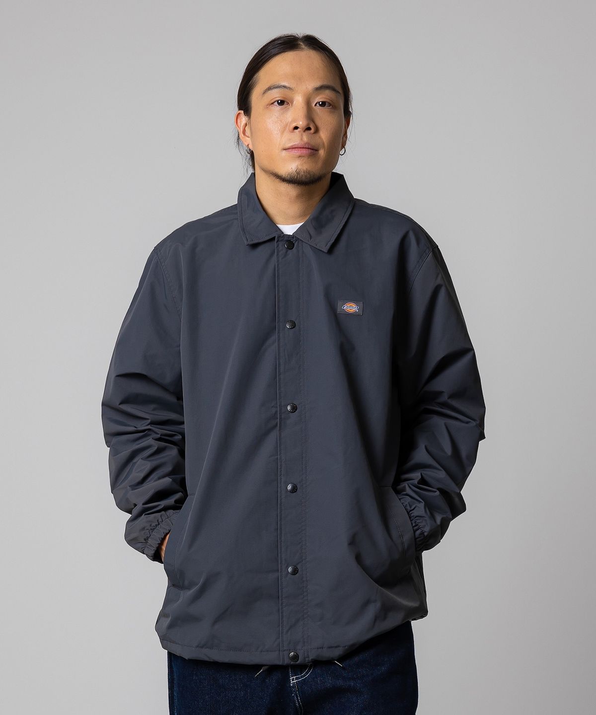 디키즈(DICKIES) 오크포트 코치 재킷 Charcoal