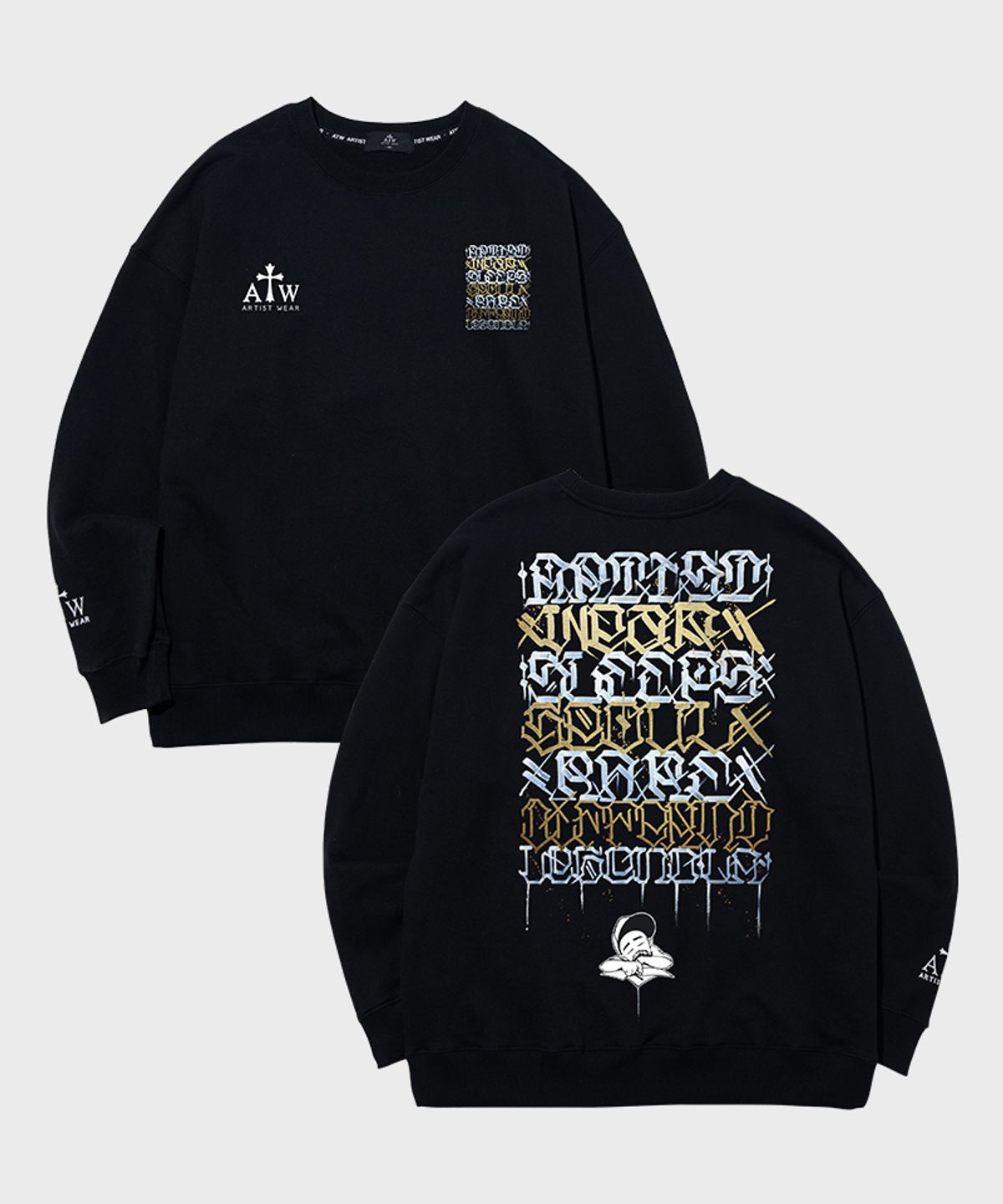 아티스트웨어(ARTISTWEAR) [ATW X BIG SLEEPS] LA LEGEND 맨투맨