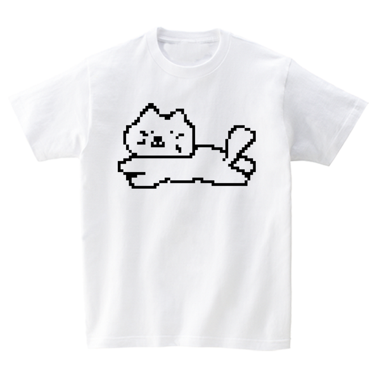 어썸어스(AWESOMEUS) JUMP LINE CAT  T-SHIRTS_4COLOR