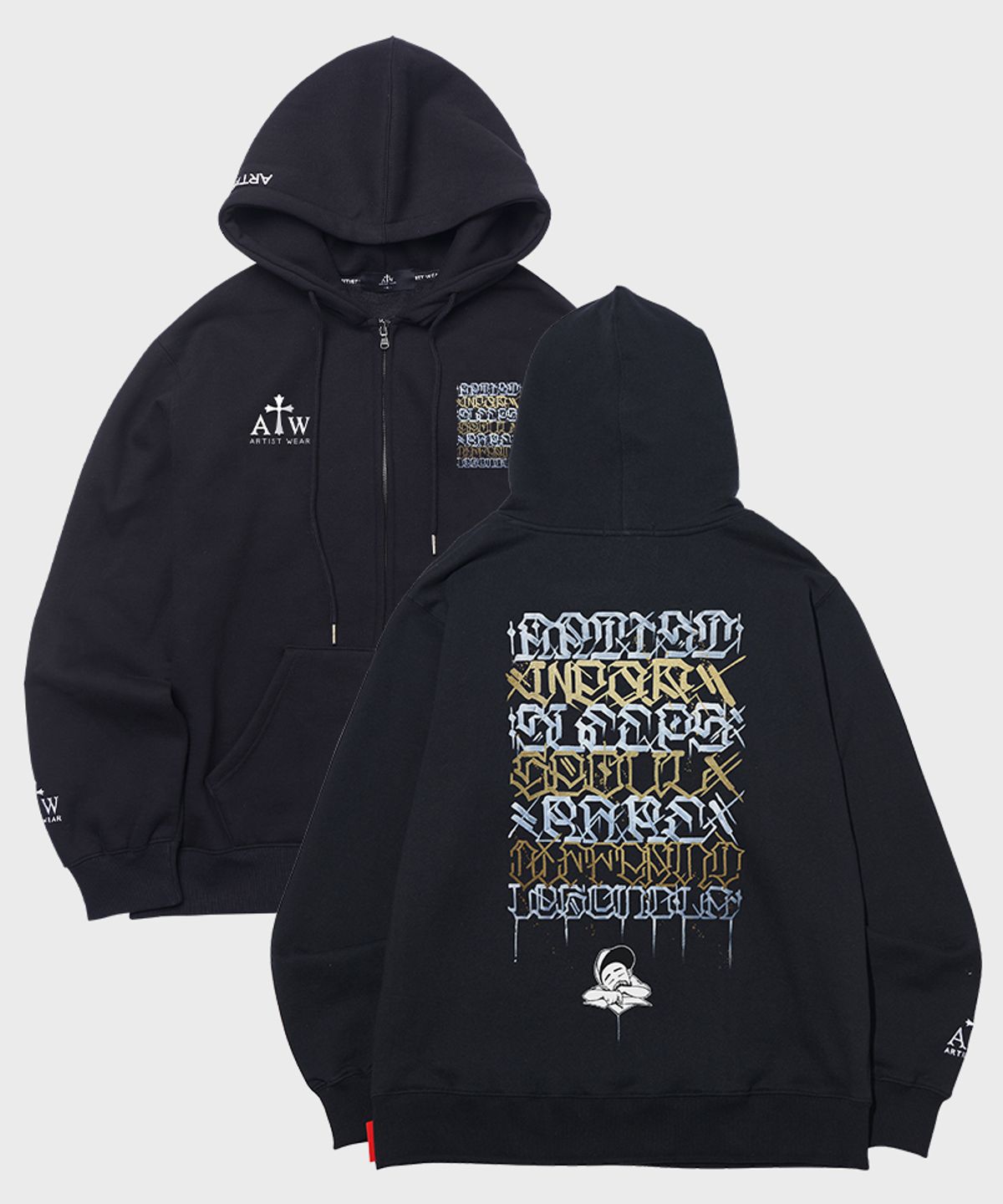 아티스트웨어(ARTISTWEAR) [ATW X BIG SLEEPS] LA LEGEND 후드집업