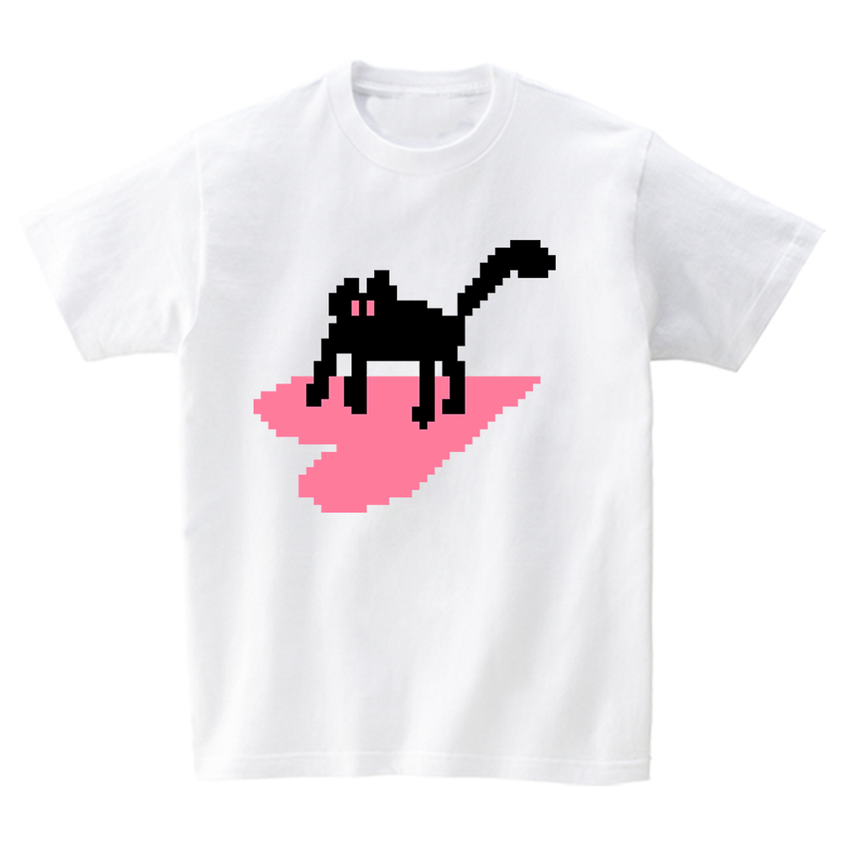 어썸어스(AWESOMEUS) HEART ON THE CAT T-SHIRTS_4COLOR