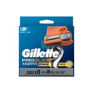 프로글라이드 매뉴얼 면도날 8입
