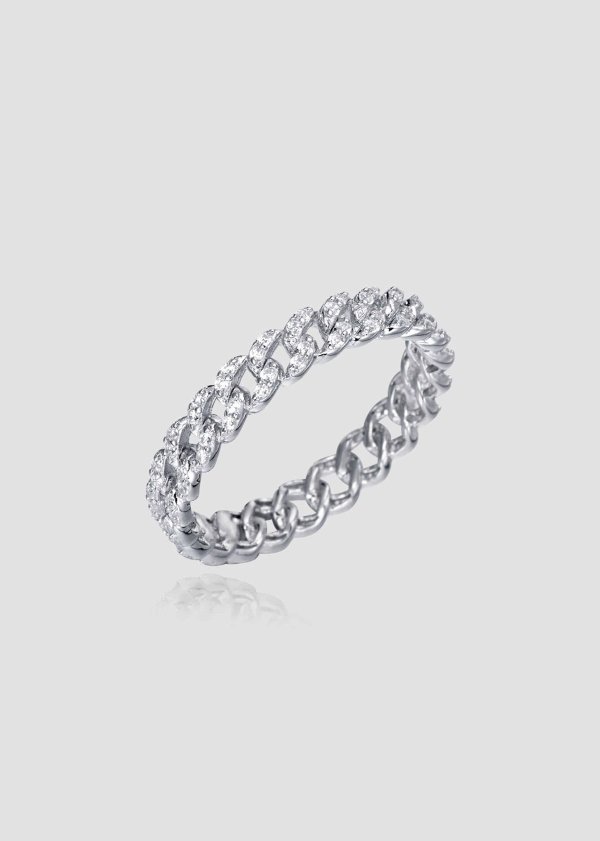 아논(ANON) Pave Chain Ring