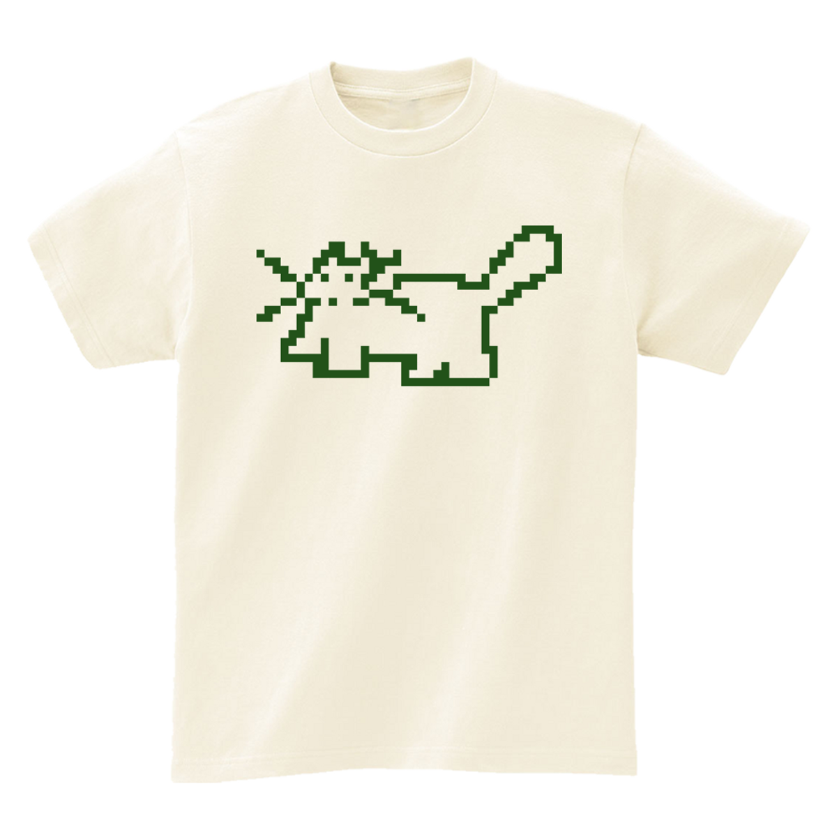 어썸어스(AWESOMEUS) PIXCEL CAT T-SHIRTS_4COLOR