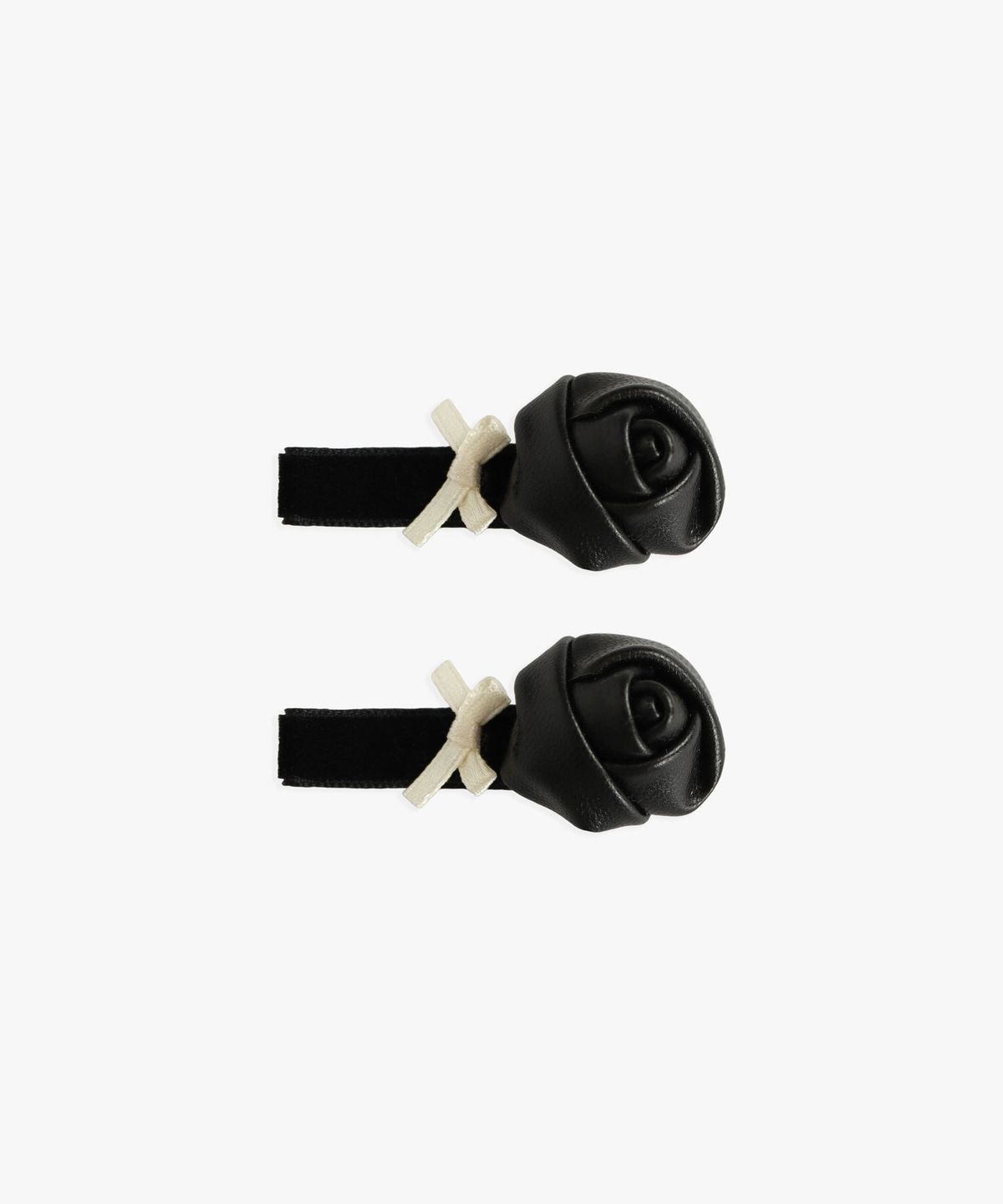 핑크파인애플(PINK PINEAPPLE) [2EA 1SET] VELVET CORSAGE PIN SET_BLACK