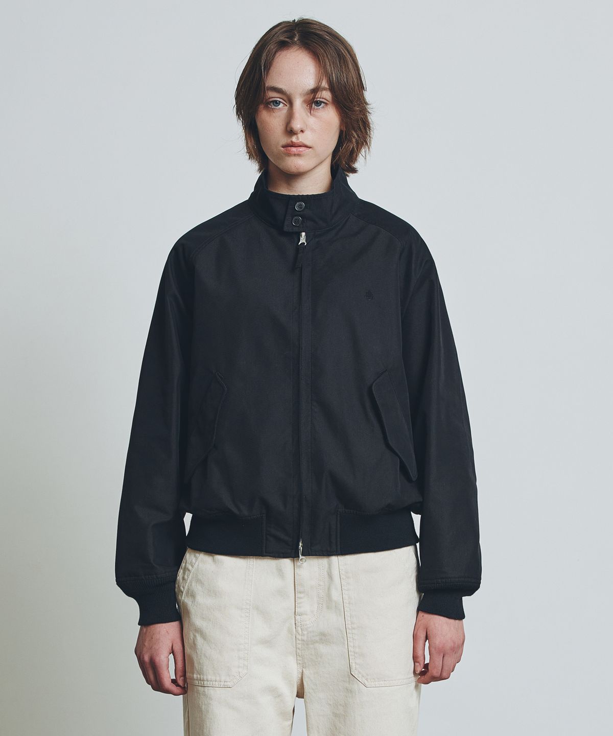 유니폼브릿지(UNIFORM BRIDGE) G-9 blouson jacket(womens) black