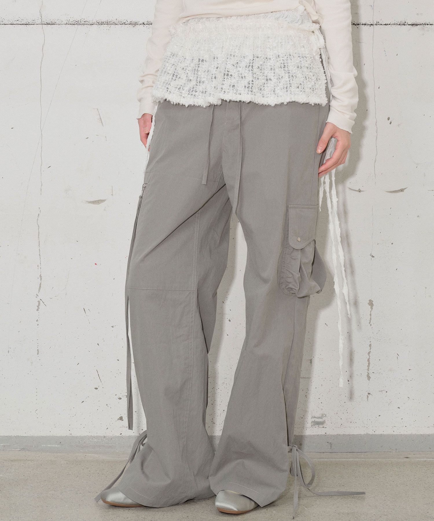 ◆typeservice◆ Dumpling Pocket Pants Charcoal NATB02CHF MUSINSA | TYPESERVICE Dumpling Pocket Pants [Gray]