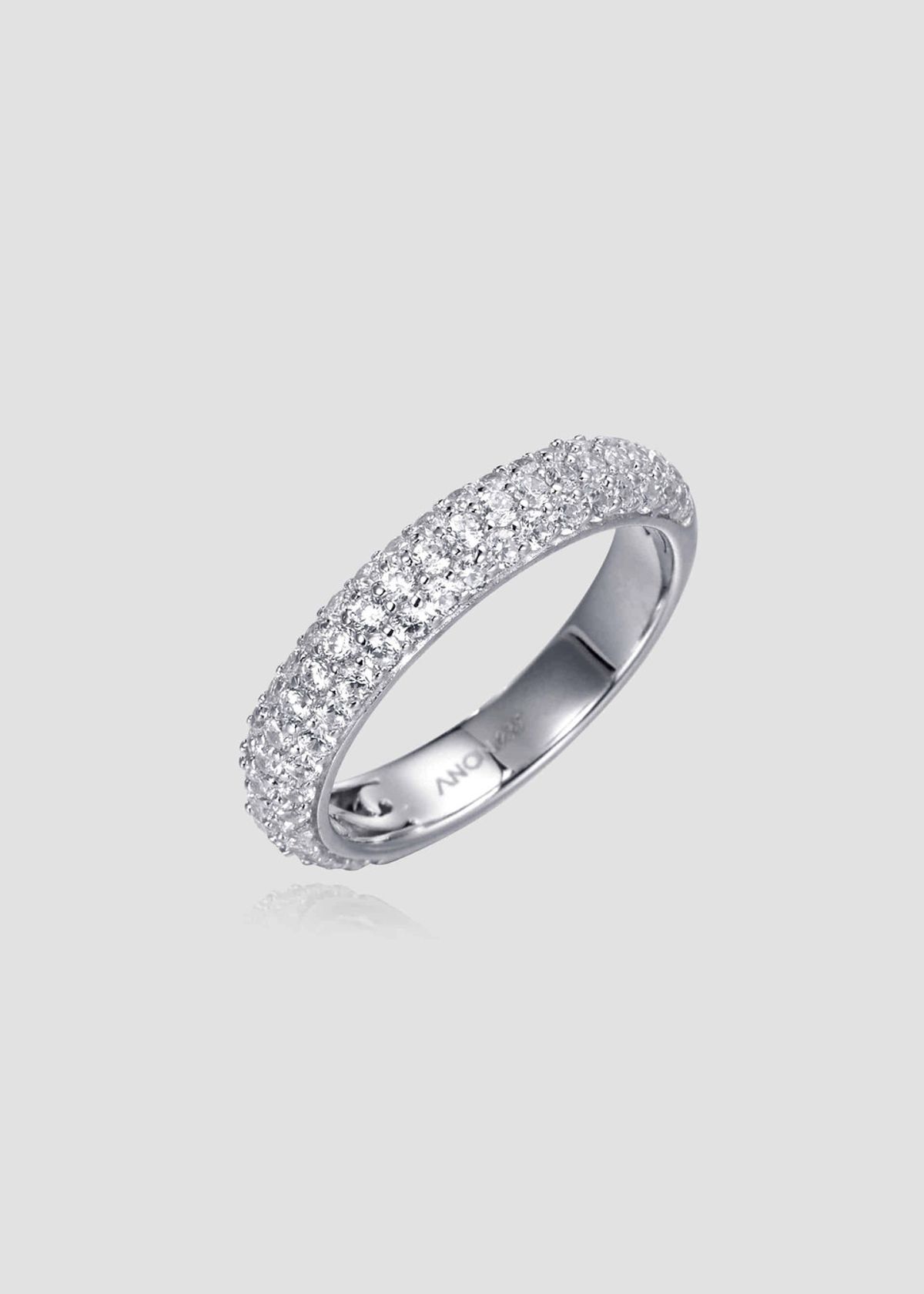 아논(ANON) Volume Half Pave Ring