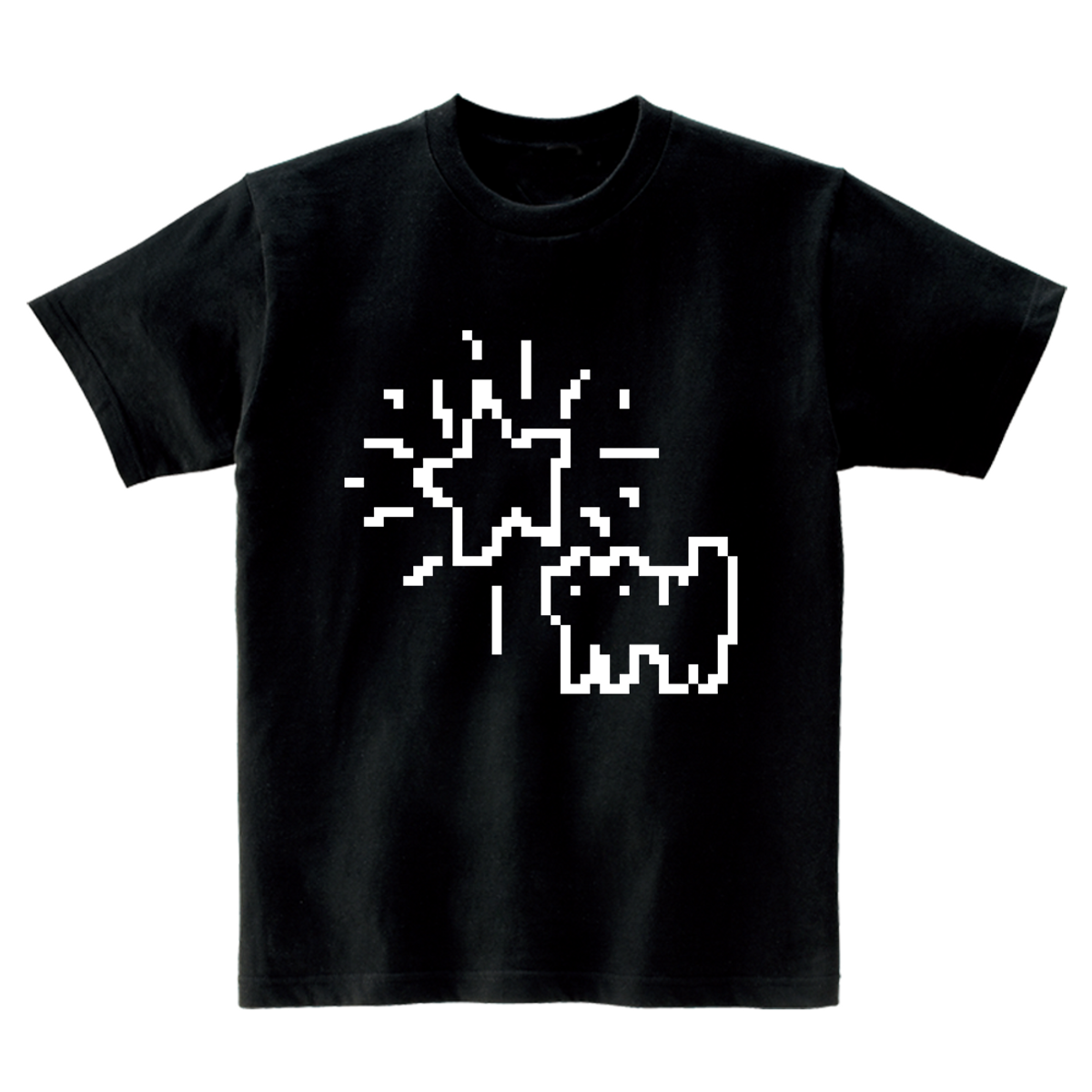 어썸어스(AWESOMEUS) TWINKLING STAR CAT T-SHIRTS_4COLOR