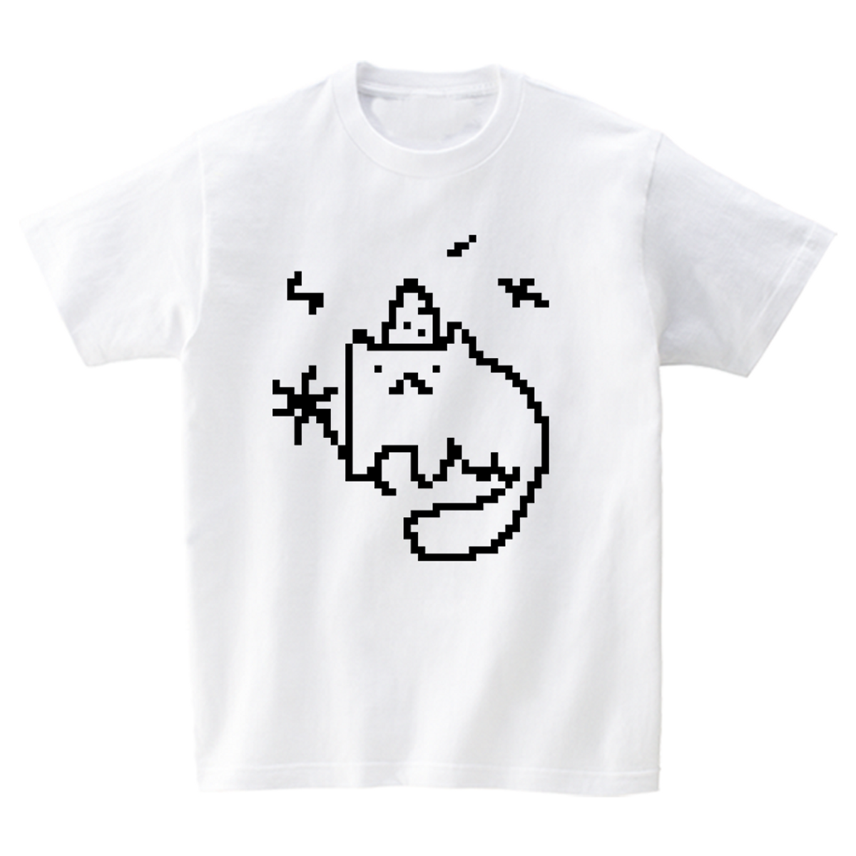 어썸어스(AWESOMEUS) WIZARD CAT T-SHIRTS_4COLOR