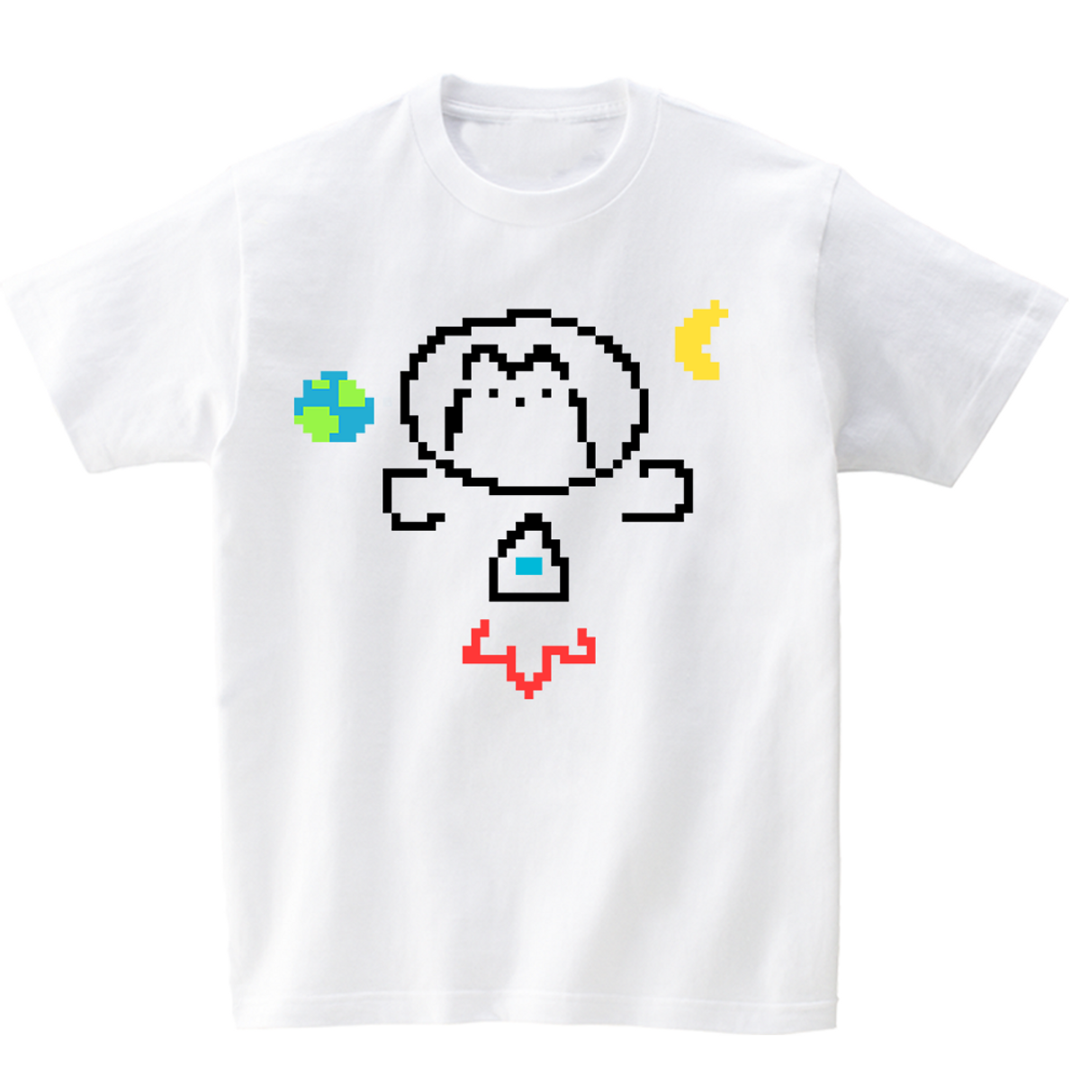 어썸어스(AWESOMEUS) SPACE ROCKET T-SHIRTS_4COLOR