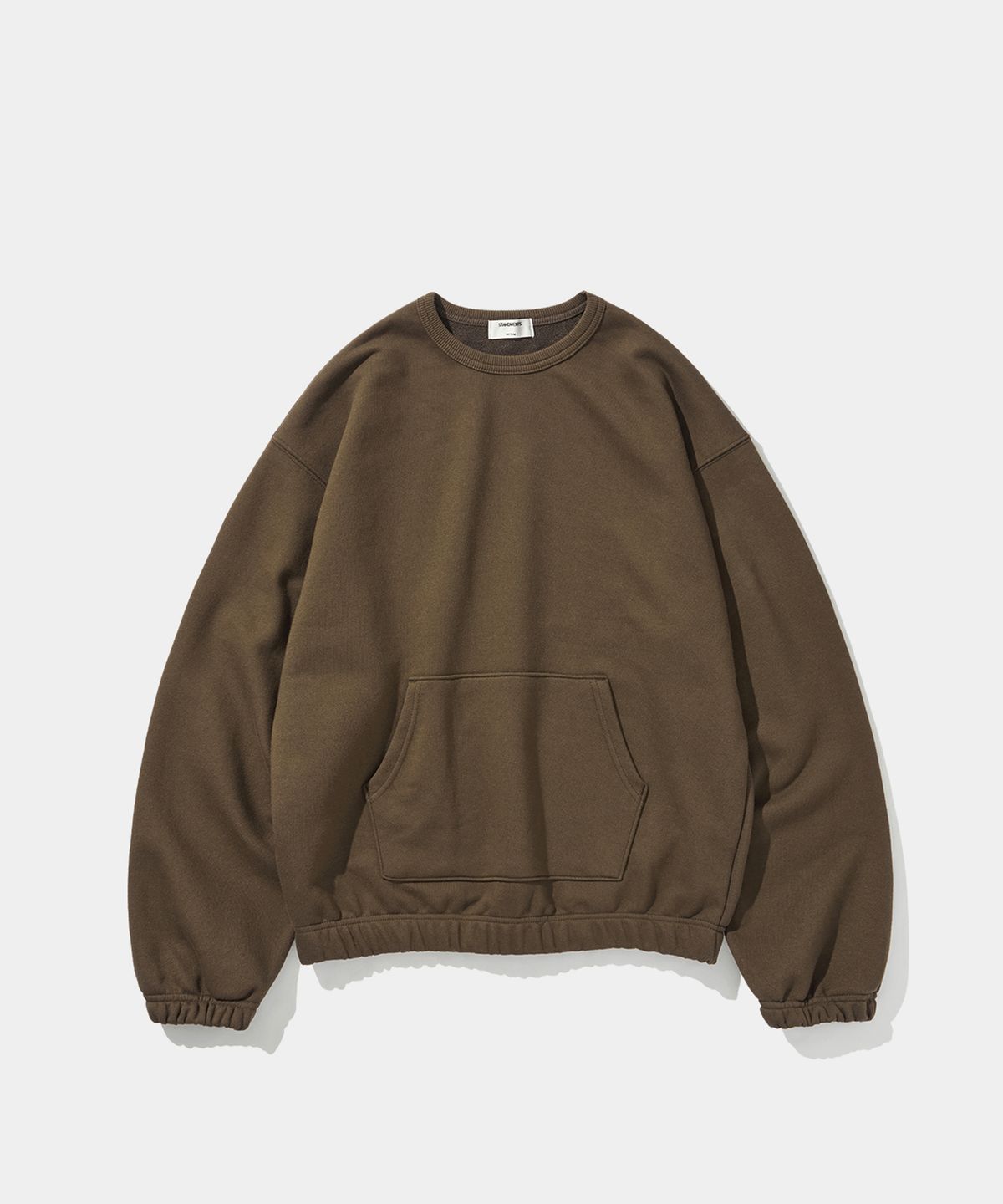 스탠드먼츠(STANDMENTS) COMFY SWEATSHIRT BROWN