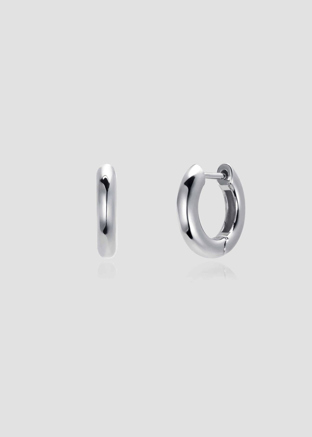 아논(ANON) Daily One Touch Hoop Earrings