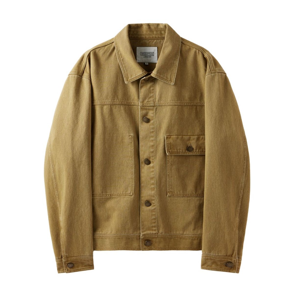 브롬톤 런던(BROMPTON LONDON) 1975 DENIM BLOUSON - BEIGE (P243UJK430)