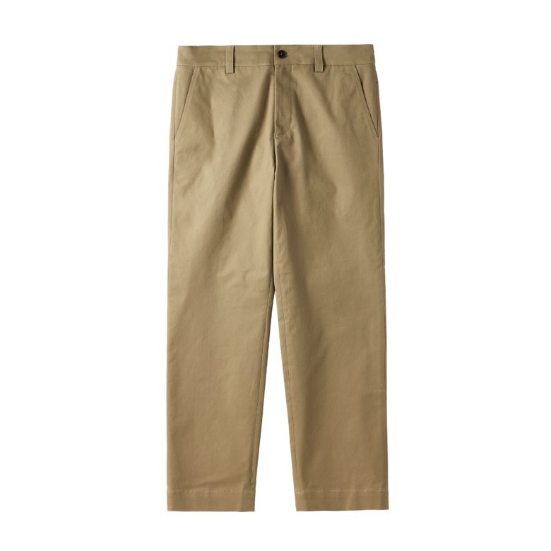 BASIC CHINO TROUSERS - BEIGE (P243UPT402)